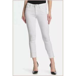 Joe's Flawless Cuff Crop White Jeans in Size 30
